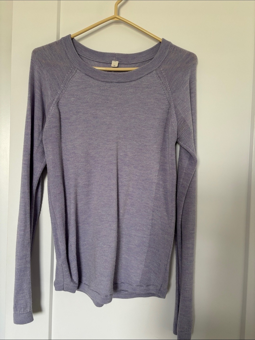 lululemon athletica Lavender Crewneck Sweater